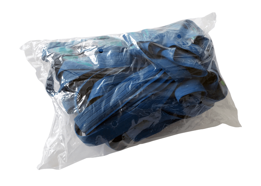 Palettenspannbänder 10 Stück Blau 1200 x 800 extra stark