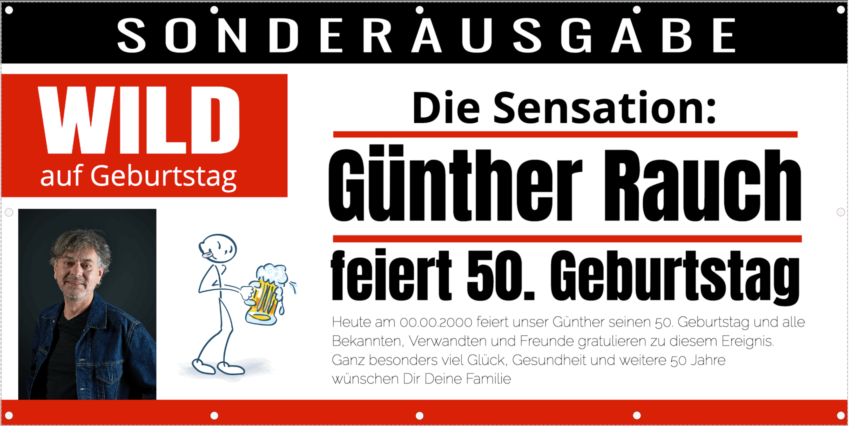 50 Geburtstag